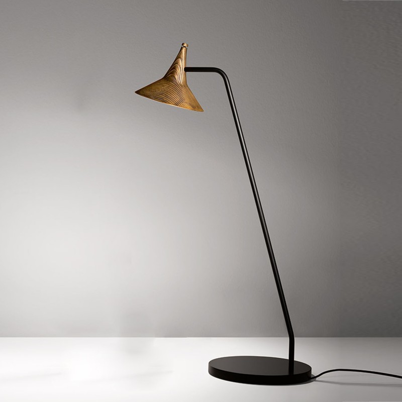 Artemide  Lampada da tavolo Underlinden ottone anticato 3000K Longho design Palermo