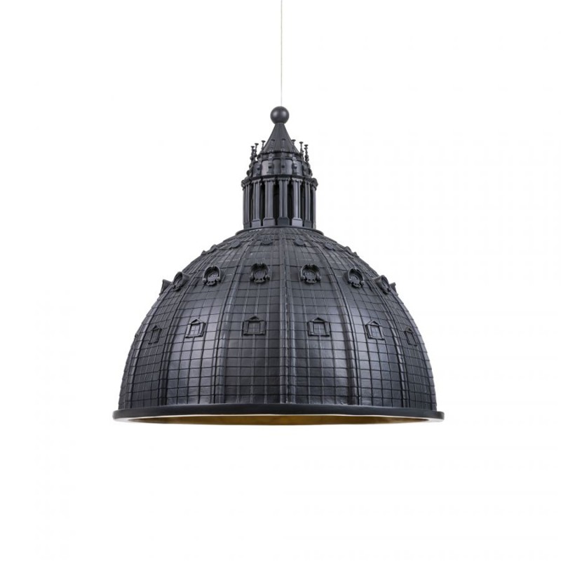 Seletti - Cupolone Quarantacinque grey suspension lamp