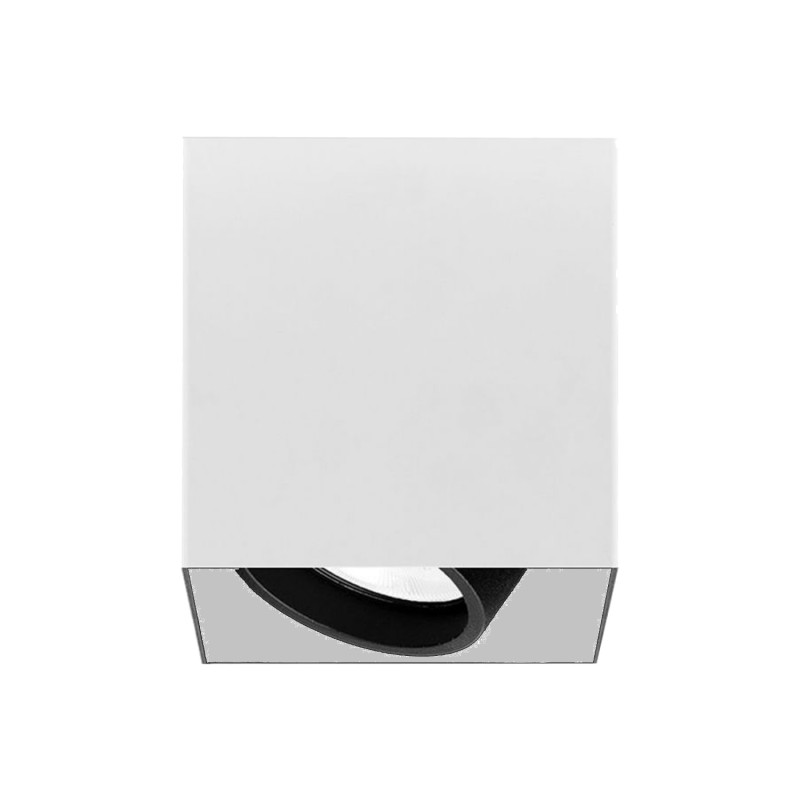 Davide Groppi - Mini PL matt white ceiling lamp ON/OFF