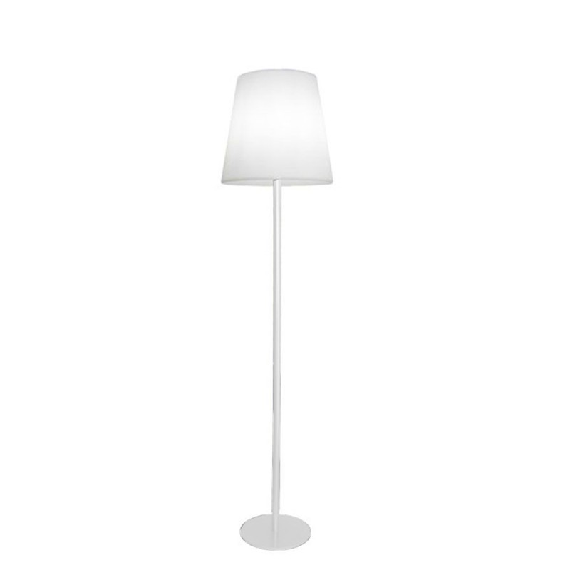 Slide - Ali Baba Steel floor lamp H185 matt white stem