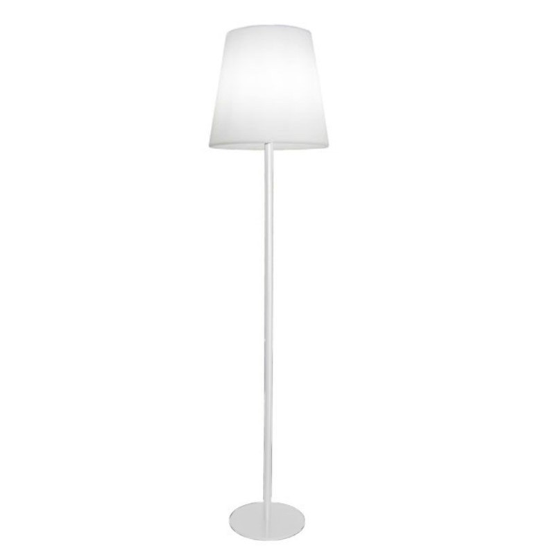 Slide - Ali Baba Steel floor lamp H205 matt white stem