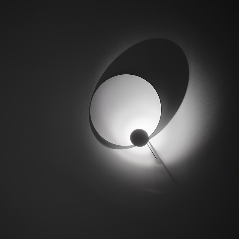 Ingo Maurer Lampada da parete Eclipse Ellipse Longho design palermo