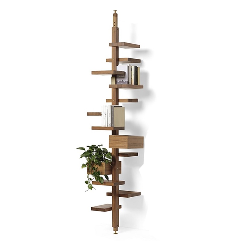 Mogg Libreria Adelaide wood Longho design palermo