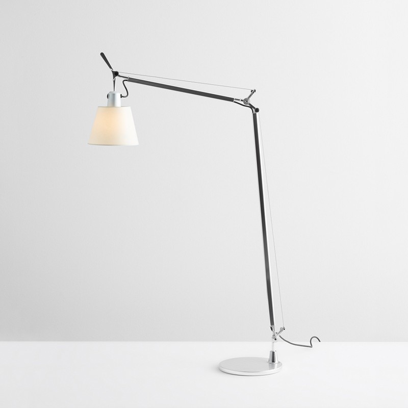 Artemide - Lampada da terra Tolomeo Basculante Reading pergamena