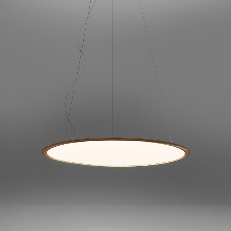 Artemide – Discovery suspension lamp bronze Push