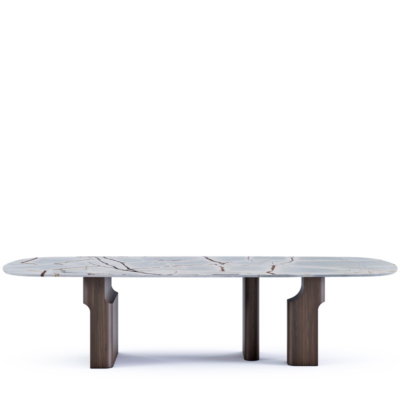 Paolo Castelli - Kenya Rectangular Table Longho Design Palermo