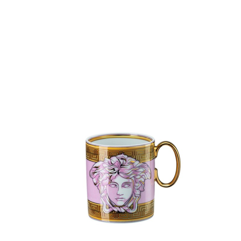 Rosenthal Bicchiere con manico Versace Medusa Amplified Rosa Longho Design Palermo 1