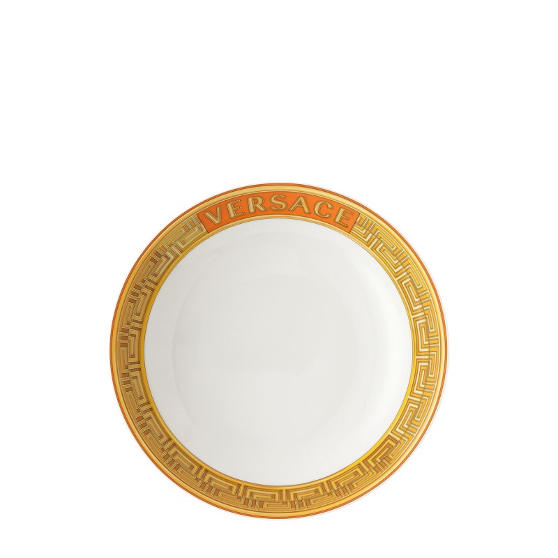 Rosenthal Piatto fondo Versace Medusa Amplified 22 Arancione Longho Design Palermo