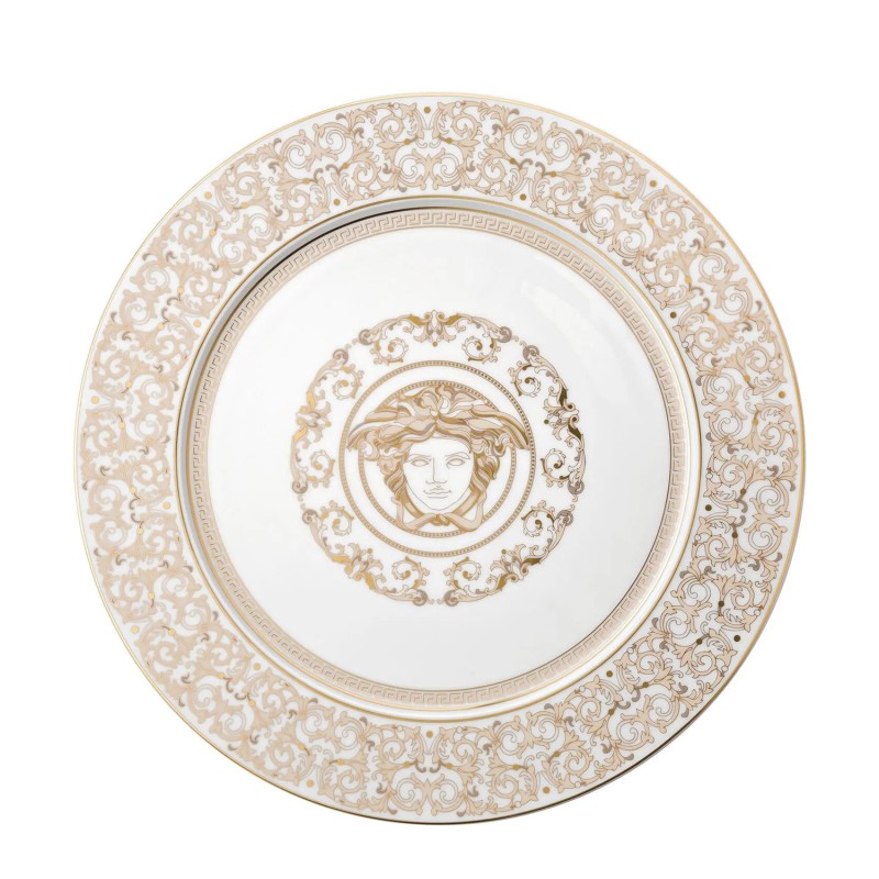 Rosenthal meets Versace Piatto segnaposto Medusa Gala Gold 33 Longho design palermo