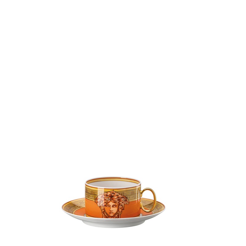 Rosenthal Tazza tè Versace Medusa Amplified Arancione Longho Design Palermo