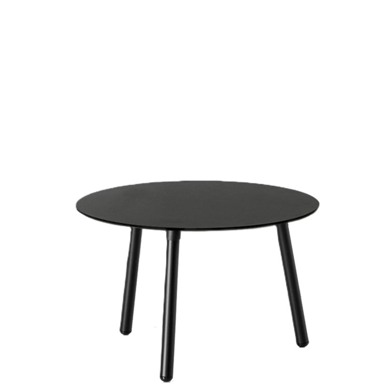 Kristalia - BCN coffee table H33 black laminated top painted legs