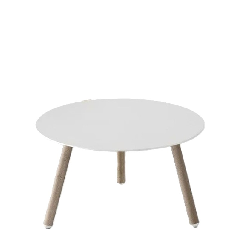 Kristalia - BCN H45 coffee table Pure white beech legs