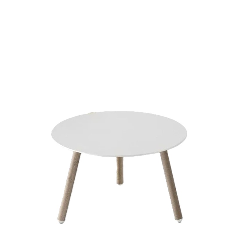 Kristalia - BCN H33 coffee table Pure white beech legs