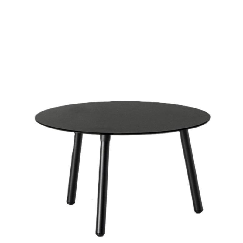 Kristalia - BCN coffee table H45 black laminated top painted legs