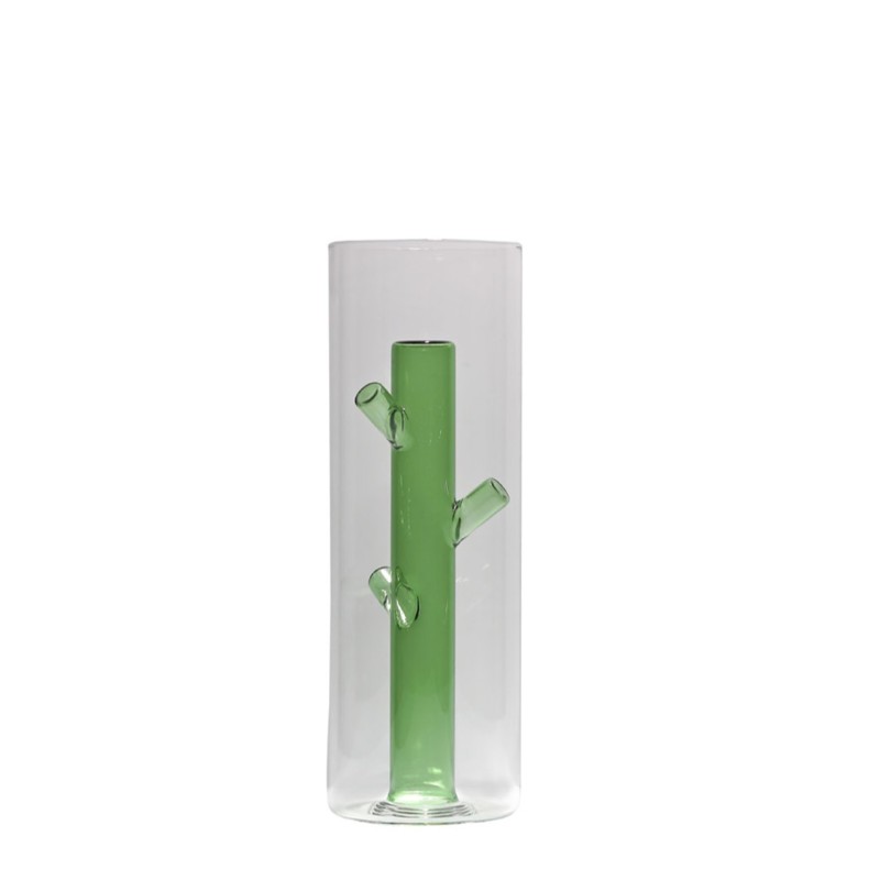 Driade - Vaso Root verde H.35