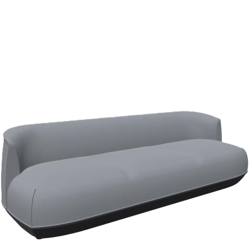 Kristalia - Brioni 3 seater leather cat. L2 sofa