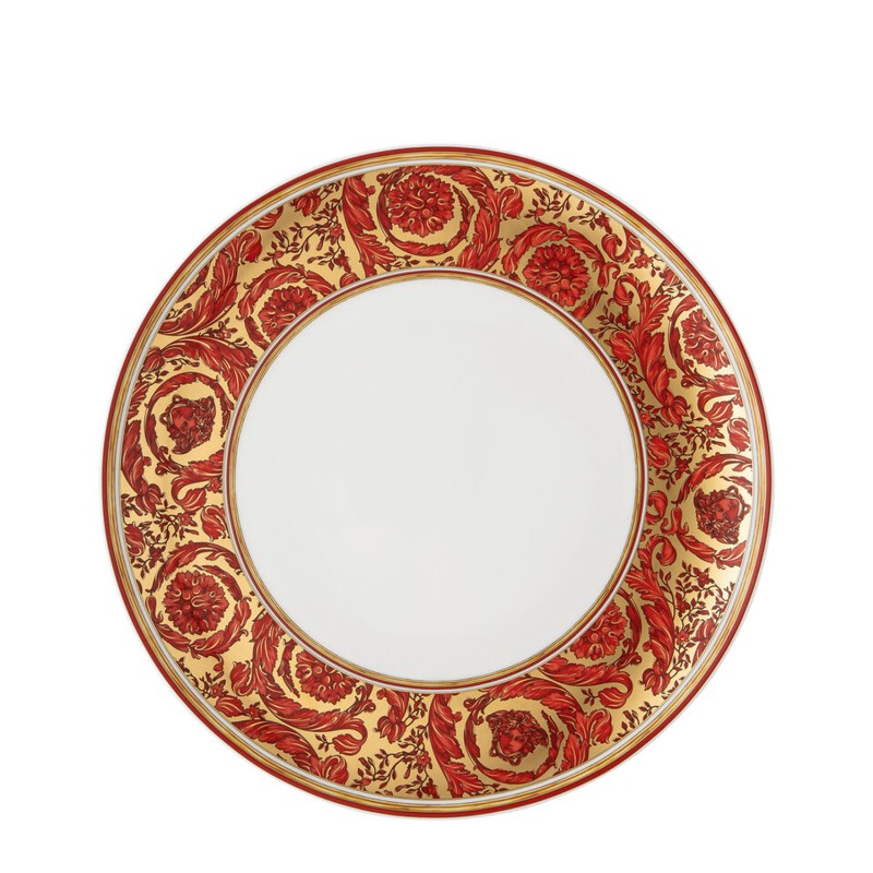 Rosenthal Piatto piano Medusa Garland Red Longho Design Palermo