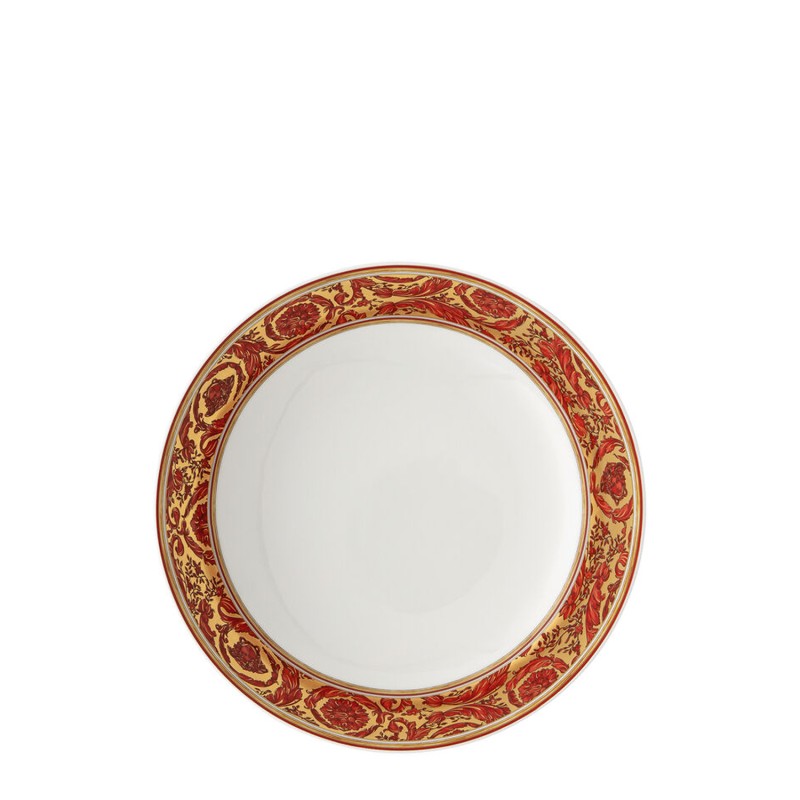 Rosenthal Piatto fondo Medusa Garland Red Longho Design Palermo