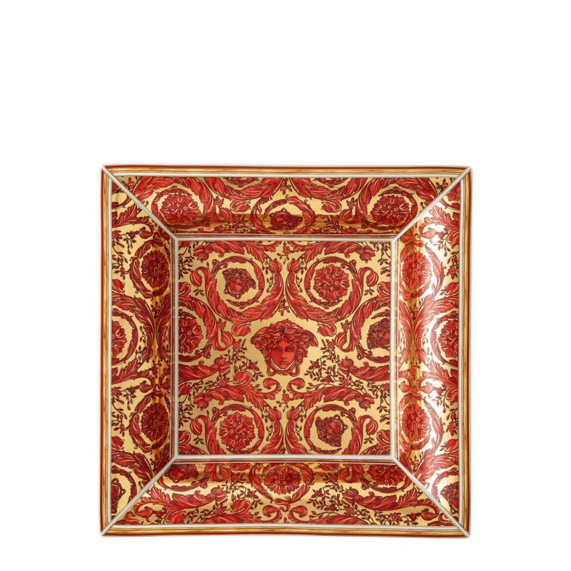 Rosenthal coppa Medusa Garland Red Longho Design Palermo