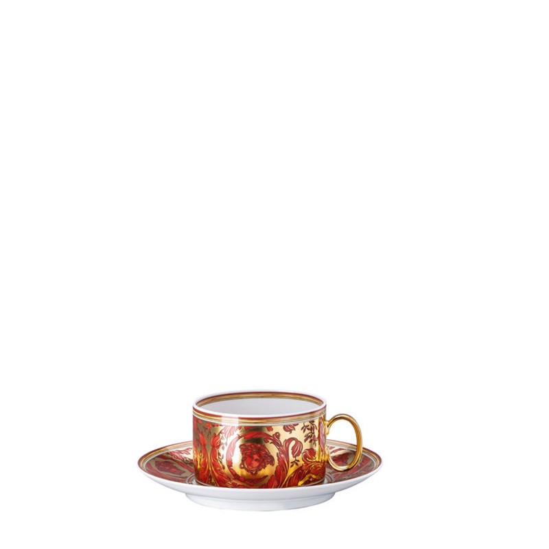 Rosenthal tazza te Medusa Garland Red Longho Design Palermo