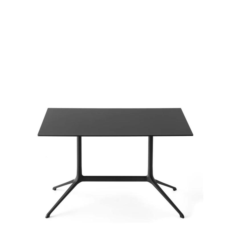 Kristalia - Elephant black laminated table L100 P59 painted base