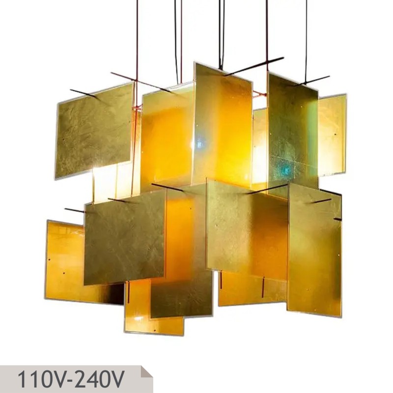 Ingo Maurer - 1000 Karat Blau suspension lamp