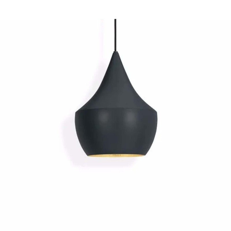 Tom Dixon  Lampada a sospensione Beat led ciondolo fat nero longho design palermo