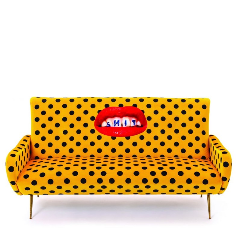 Seletti Sofa 3 posti Shit Longho Design Palermo 1