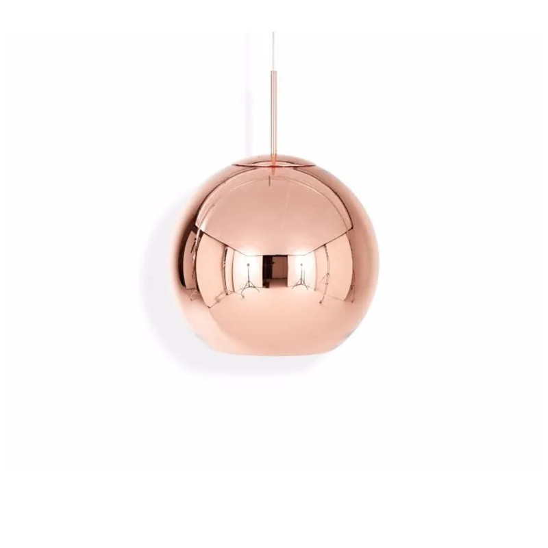 Tom Dixon  Lampada a sospensione Copper led ciondolo Round longho design palermo