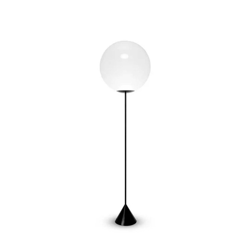 Tom Dixon - Lampada da terra Globe cone slim rame longho design palermo