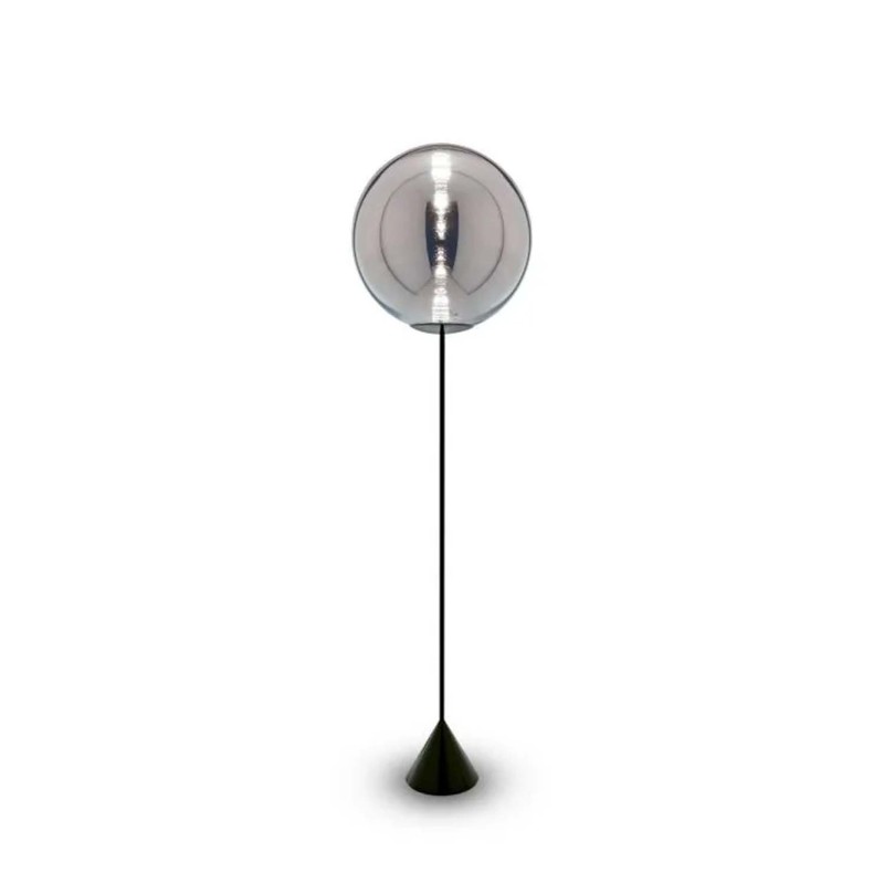 Tom Dixon - Lampada da terra Globe cone slim longho design palermo