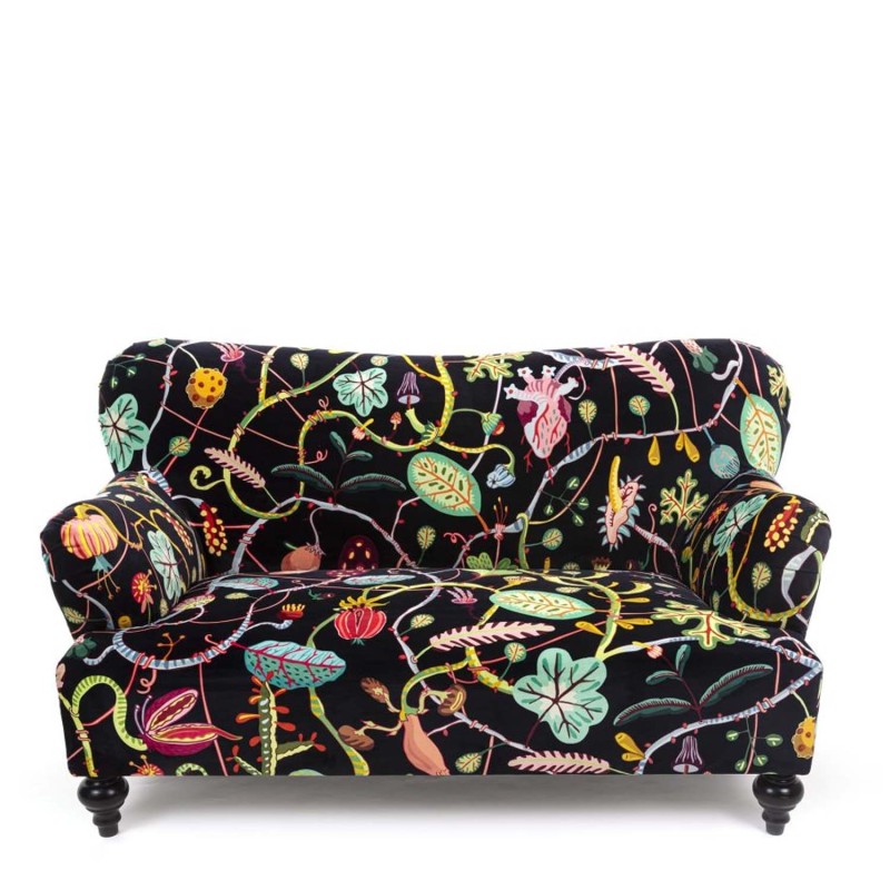 Seletti - Botanical Diva sofa black