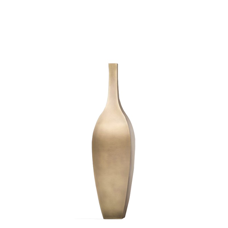 De Castelli Vaso decorativo Rocco 147 ottone DeLabrè orbitale longho design palermo