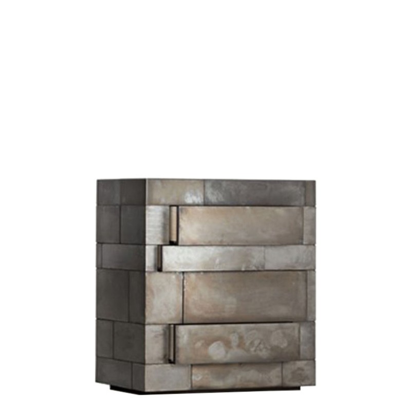 De Castelli - Celato 80 DeLabré B stainless steel chest of drawers