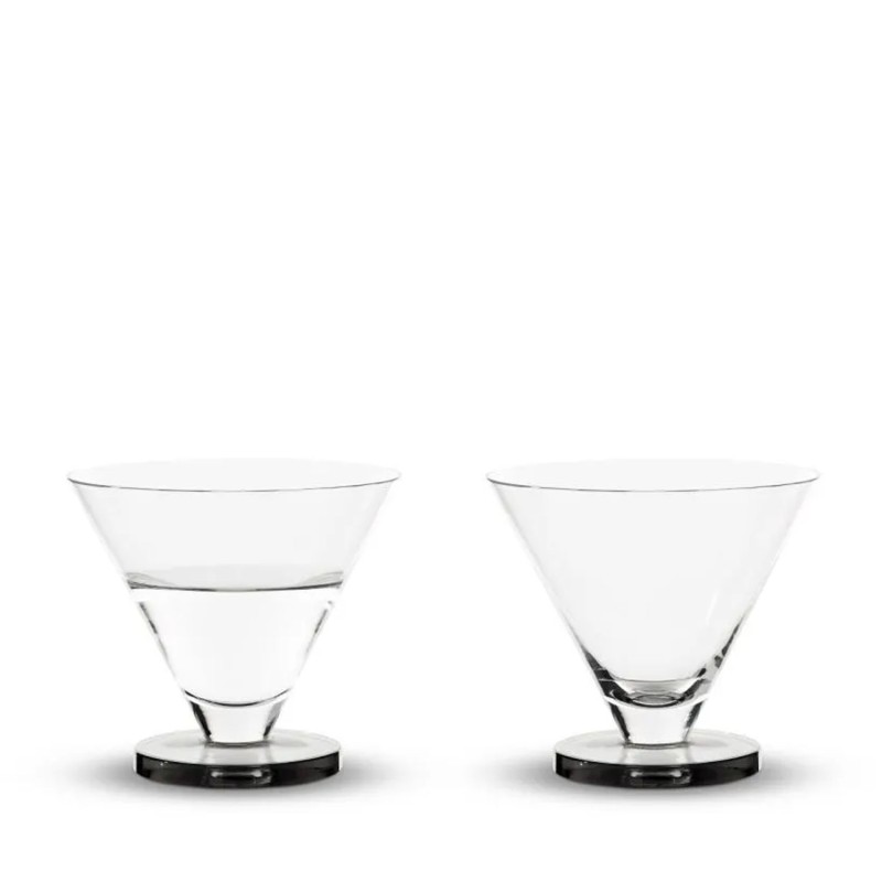 Tom Dixon Bicchiere cocktail Puck x2 Longho design palermo