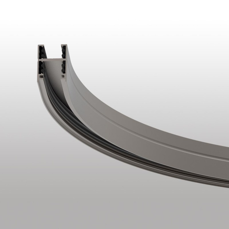 Artemide Turn Around track sospensione diretta + indiretta elemento curvo longho design palermo