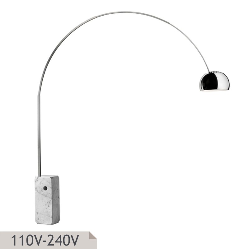 Flos Lampada da terra Arco LED Longho Design Palermo