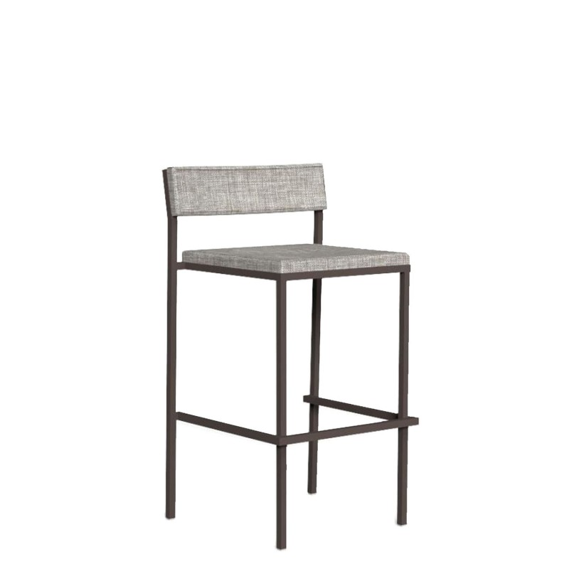 Talenti Casilda mokka grey mélange bar stool Longho Design Palermo