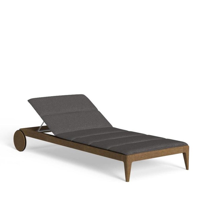 Talenti Lettino Cruise Teak Longho design palermo