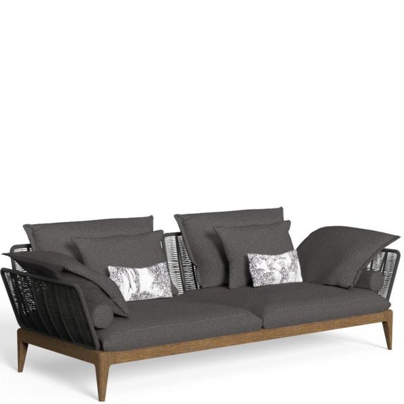 Talenti Cruise Teak 3 seater sofa Longho Design Palermo