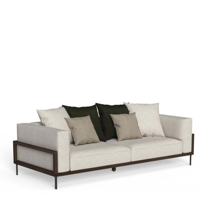 Talenti Cleosoft Wood 3 seater sofa Longho Design Palermo