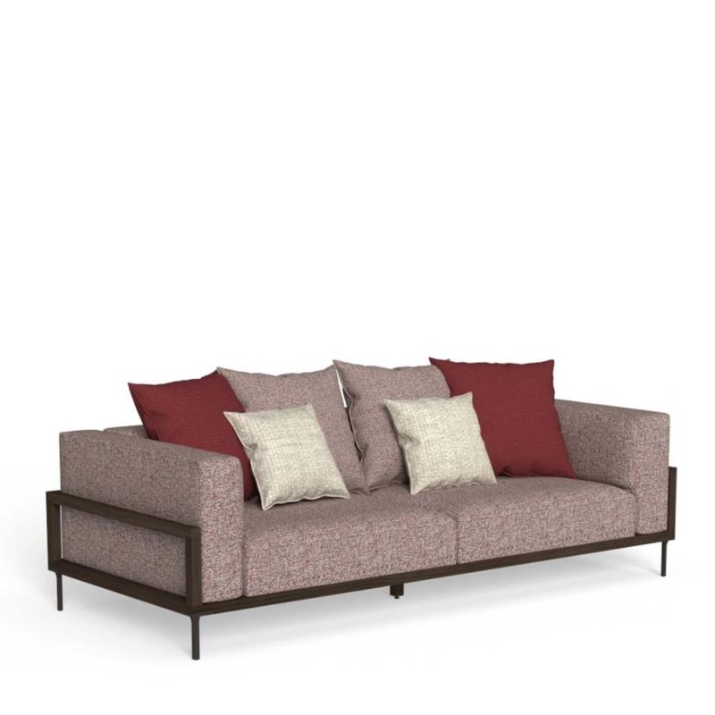 Talenti Cleosoft Wood 3 seater sofa Longho Design Palermo