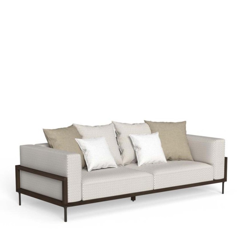 Talenti Cleosoft Wood 3 seater sofa Longho Design Palermo