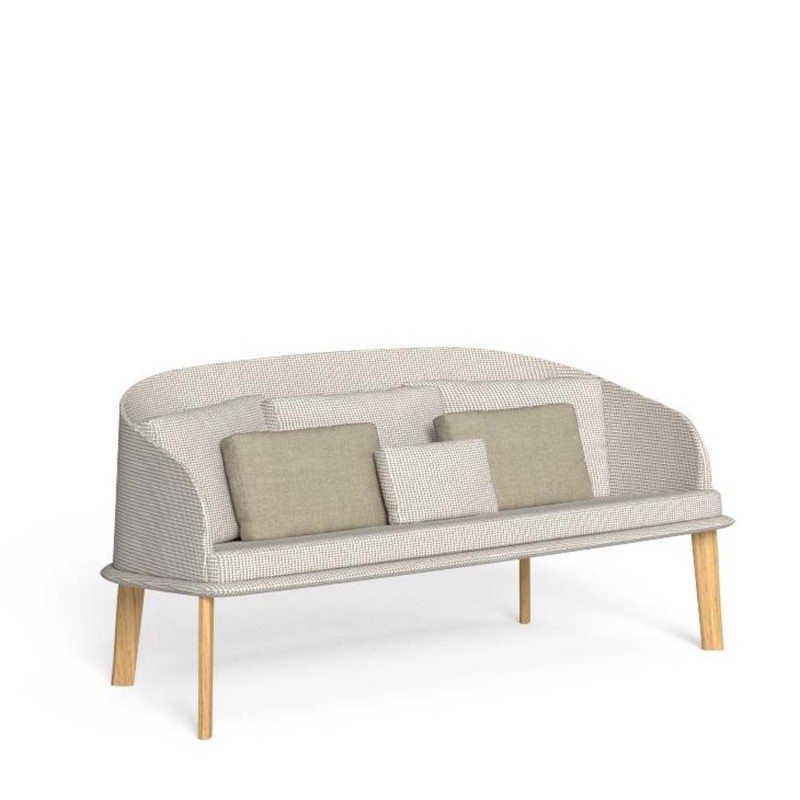 Talenti Divano Cleosoft Wood Love Seat longho design palermo