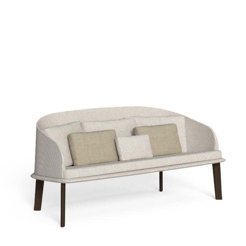 Talenti Divano Cleosoft Wood Love Seat longho design palermo