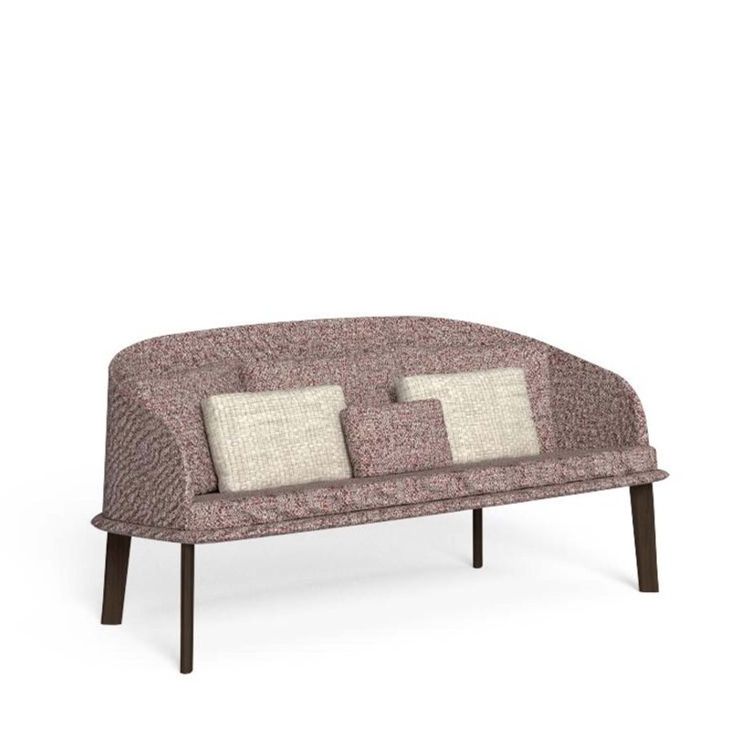 Talenti Divano Cleosoft Wood Love Seat longho design palermo