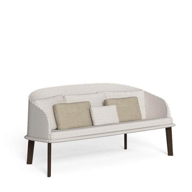 Talenti Divano Cleosoft Wood Love Seat longho design palermo