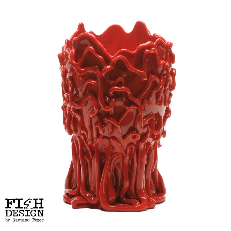 Corsi Design Medusa Vase XL matte red longho design palermo