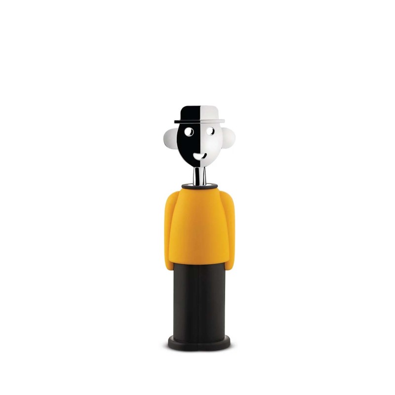 Alessi - Alessandro M corkscrew yellow black