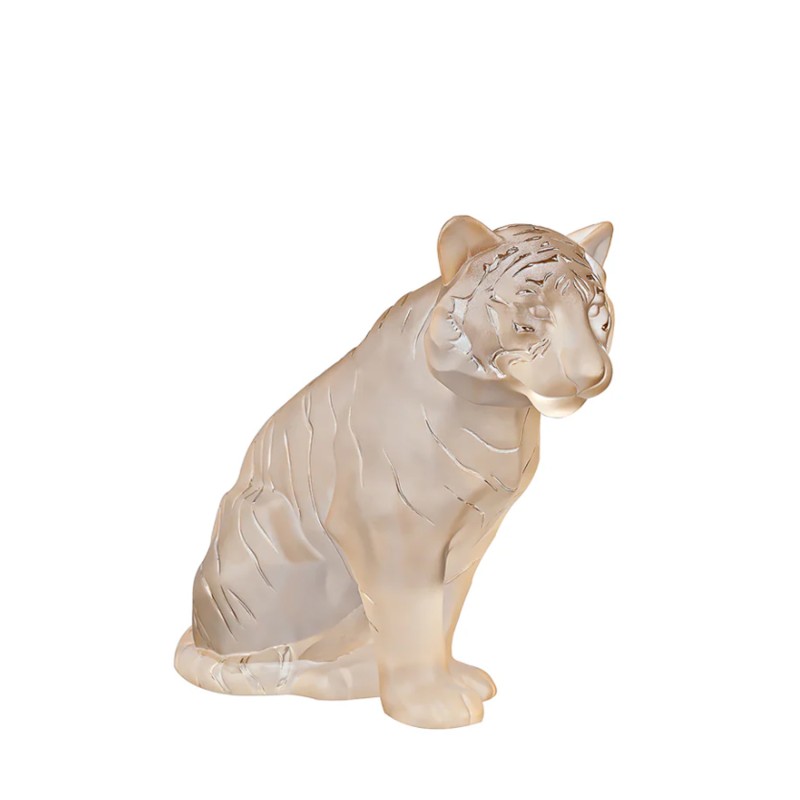 Lalique Sitting tiger longho design palermo